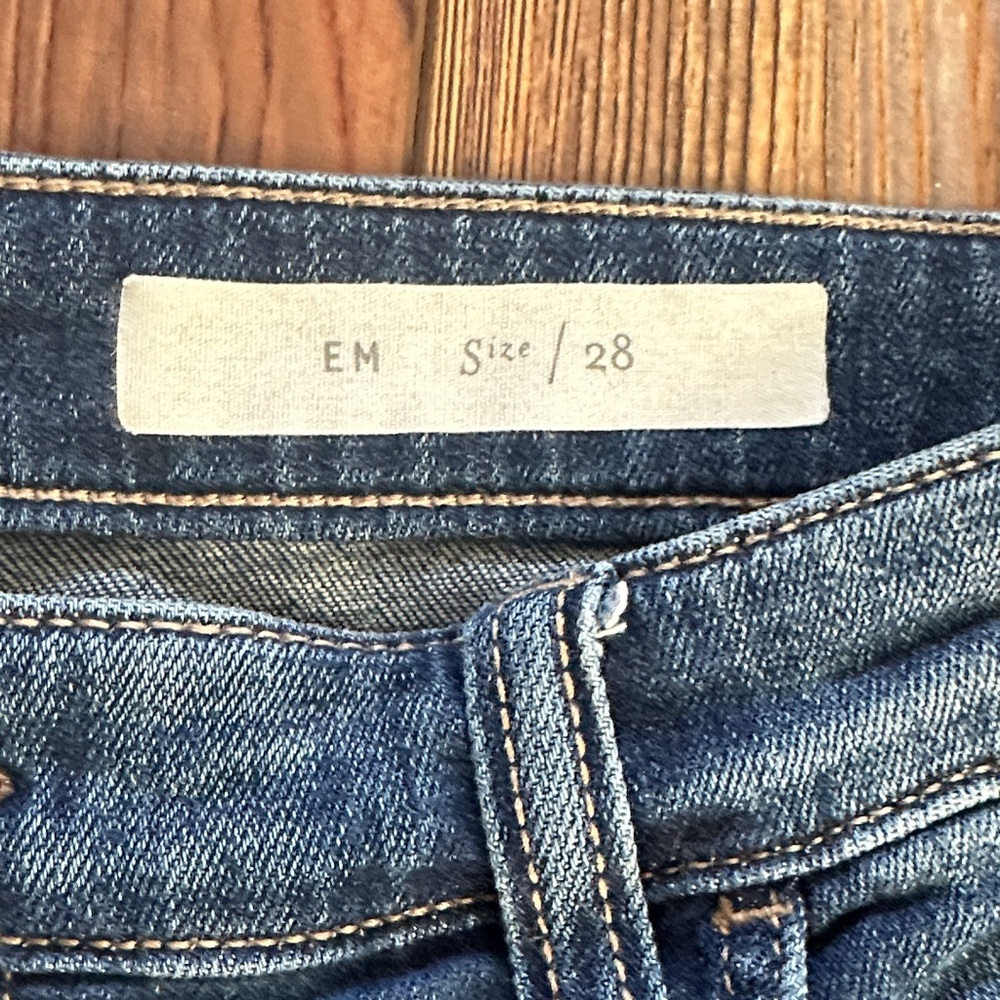 Pilcro and the Letterpress Women's Em Jeans in Blue Denim 28 - Picture 2 of 8